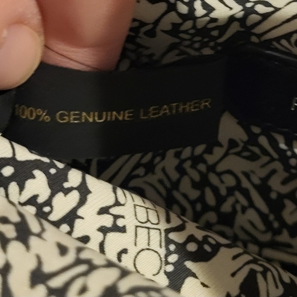 Rebecca Minkoff M.A.C. Black Leather Crossbody Bag Purse With Black Accents - Picture 7 of 16